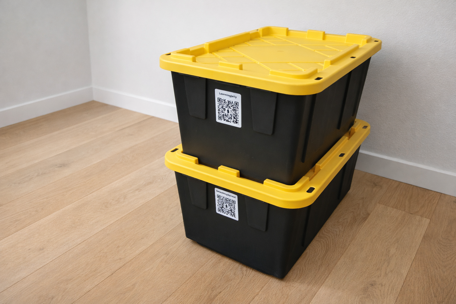 Tote Llama totes at a customer's home